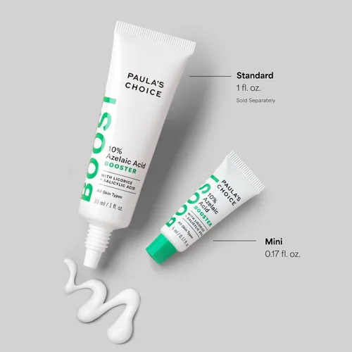 Vista 11 de Paula's Choice BOOST Crema Gel Potenciadora de Ácido Azelaico al 10% Suero Facial con Ácido Salicílico, Suero Iluminador de Piel Sin Aceite