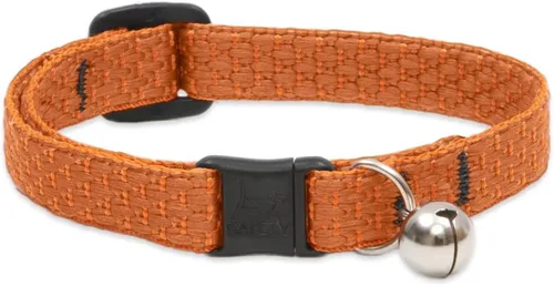 Vista 5 de LupinePet Collar de seguridad Eco de 1/2" Berry Cat con campana, 8-12