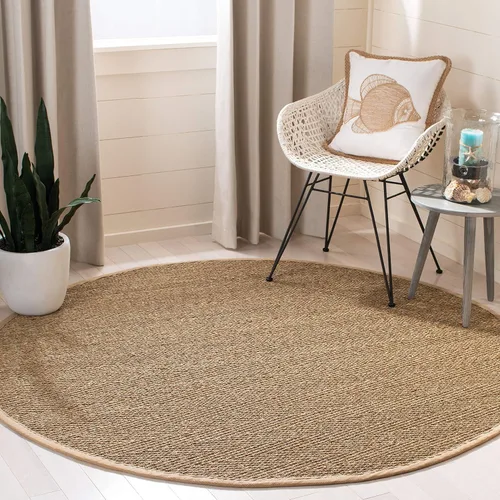Vista 36 de Safavieh Colección de fibra natural NF115P - Alfombra (fibra natural), color gris, Fibras naturales