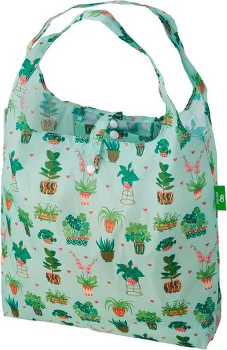 Vista 35 de ECO CHIC Bolsas plegables reutilizables para comestibles, bolsa de compras ligera, reciclada y reutilizable, bolsa plegable impermeable Gafas Gatos