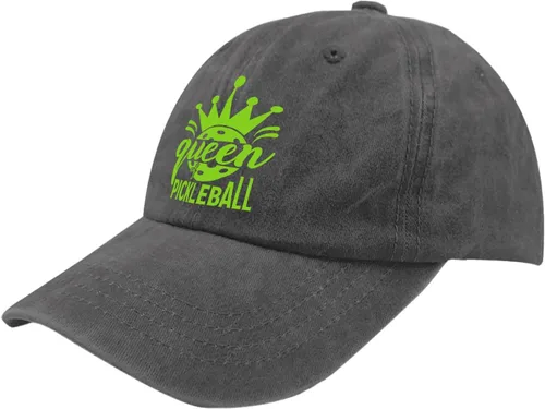 Vista 2 de Gorra Queen Pickleball Dad Hats, gorra vintage para hombre