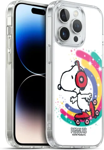 Vista 75 de Head Case Designs Funda de gel con licencia oficial de Peanuts Beach Surf Snoopy Boardwalk Airbrush [protección de grado militar] compatible