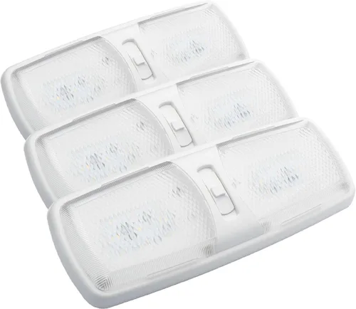 Vista 11 de Lumitronics Luces LED para interior de caravana, luz cálida suave y acogedora, lámpara de techo de cámper de 12 voltios para interior de caravana