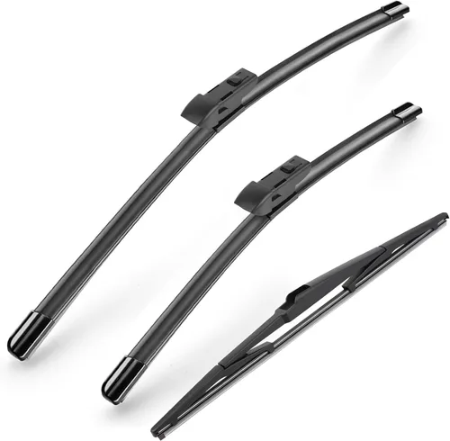 Vista 13 de Limpiaparabrisas Premium de 21" + 19" para Parabrisas, Todas las Estaciones, Duraderas, Estables y Silenciosas, Láminas Limpiaparabrisas