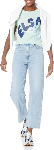 Vista 5 de Tienda Essentials Disney Marvel Star Wars Camiseta de manga corta con cuello redondo para mujer, paquete de 2