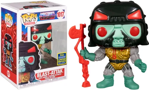Vista 2 de Funko Pop! TV: Masters of The Universe - Blast-Attak, Multicolor 2020 Convención de Verano Exclusiva