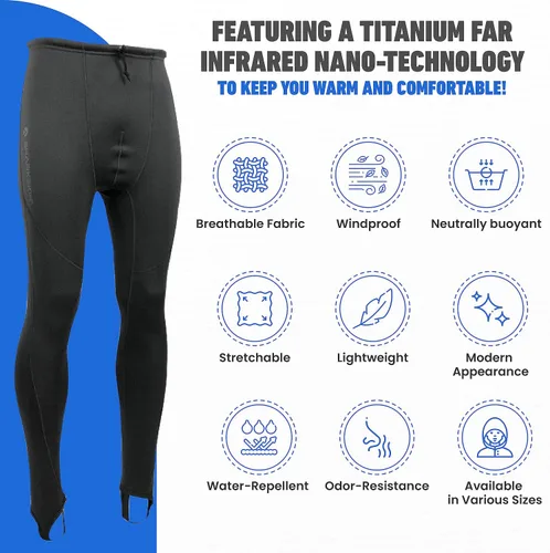 Vista 2 de Sharkskin Titanium 2 Pantalones largos a prueba de frío (Mujer)