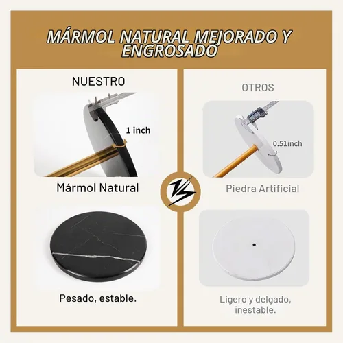 Vista 4 de Perchero de metal, perchero de pie independiente, acero inoxidable 304 sólido, base de mármol natural puro, utilizado en dormitorio, sala de estar