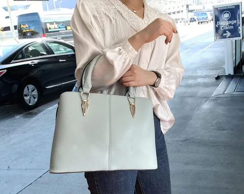 Vista 6 de JHVYF Bolso cruzado con asa superior para mujer, estilo clásico, estilo casual