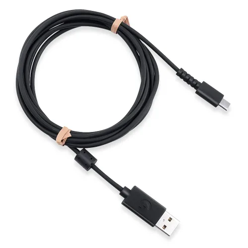 Vista 2 de HUYUN Cable de carga USB C tipo C, cable de carga USB, compatible con auriculares inalámbricos Logit G733 LightspeedG PRO X