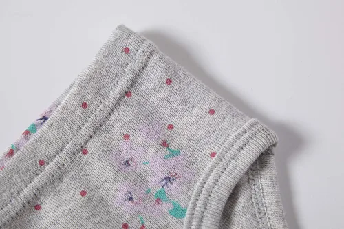 Vista 4 de Cadidi Dinos Ropa interior de algodón suave para bebés y niñas pequeñas