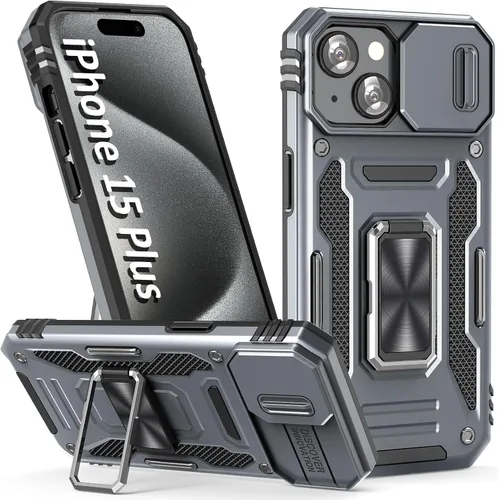 Vista 52 de Funda para iPhone 15 Pro, color verde alpino