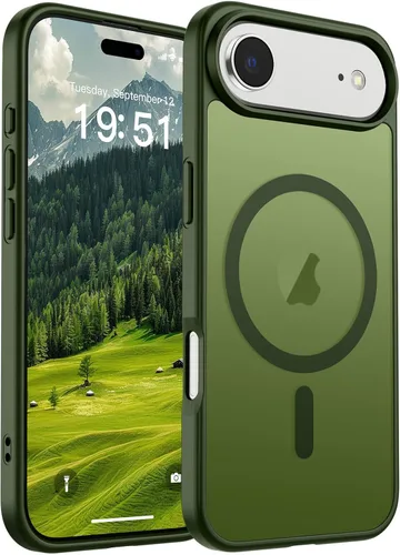 Vista 19 de SUPFINE Funda magnética para iPhone SE 2022 (3ª)/2020 (2ª), iPhone 8 (compatible con MagSafe) (protección contra caídas de grado militar), funda