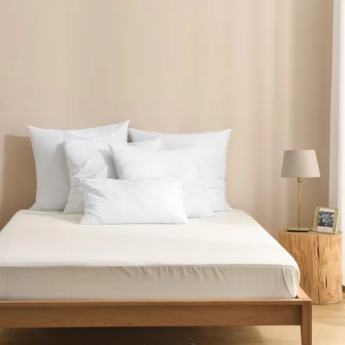 Vista 6 de Insertos de almohada premium de 14x24 pulgadas de espuma viscoelástica trituradas, para el hogar, sofá de la colección de hotel, almohadas