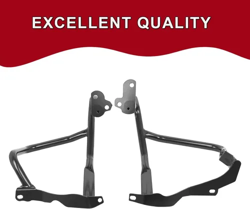 Vista 4 de Worldmotop - Protector de motor de repuesto para BMW R1200RT R1200 RT 2014 2015 2016 2017 2018 (negro, delantero)