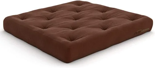 Vista 24 de Nirvana Futons Colchón de futón individual extra grueso de 10 pulgadas, sarga negra, fabricado en Estados Unidos