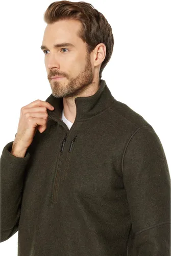Vista 3 de Smartwool Hudson Trail - Suéter de forro polar con media cremallera para hombre