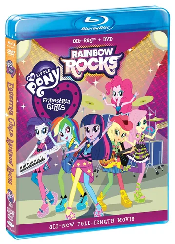 Vista 2 de My Little Pony Equestria Girls Rainbow Rocks Blu-ray