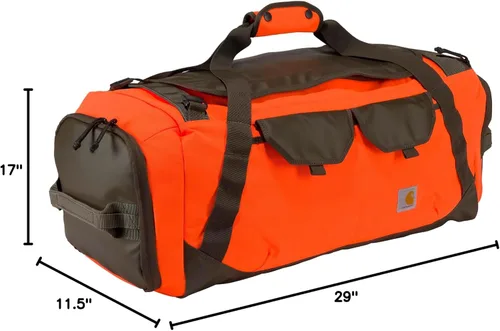 Vista 7 de Carhartt Heavy Haul Utility Duffel Bag's, Water-Resistant Packable Bag for Jobsite, Gym, and Travel