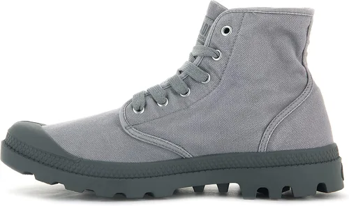 Vista 4 de Palladium Botas Pampa Hi para hombre, botas de lona vegana con cordones