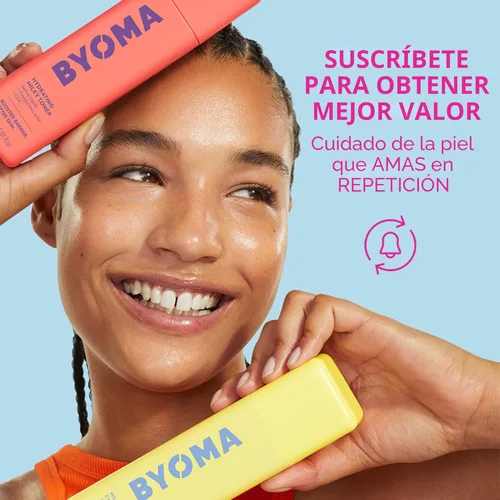 Vista 7 de BYOMA Set Tan Hidratante - Set de Reparación de Barrera para el Cuidado de la Piel - Limpiador Cremoso en Gel, Suero Facial Hidratante y Crema