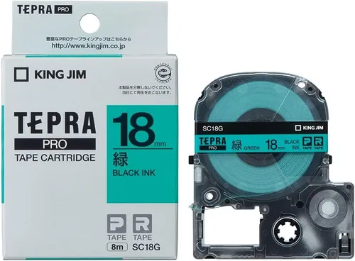 Vista 18 de King Jim Tepra PRO SC6B Color Label 0.236 in Cartucho de cinta azul