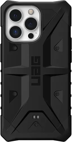 Vista 3 de URBAN ARMOR GEAR UAG - Funda protectora diseñada para iPhone 13 Pro, color negro, resistente, ligera, delgada, a prueba de golpes, Pathfinder