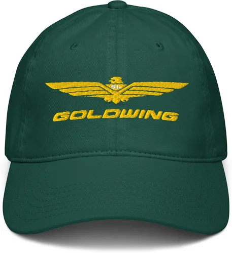 Vista 21 de Honda Gorro de béisbol ajustable con logotipo de Goldwing, Azul marino