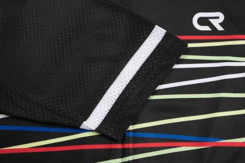 Vista 4 de Coconut Ropamo CR Men's Cycling Jersey Set Road Bike Jersey Zipper Pocket Bib Shorts with 4D Padded Cycling Clothing Set