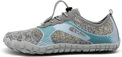 Vista 2 de NORTIV 8 Zapatos de agua para hombre, descalzos, atléticos, ligeros, deportivos, para el aire libre, natación, pesca, senderismo, buceo, surf
