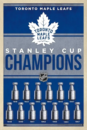 Vista 7 de Trends International NHL Toronto Maple Leafs - Champions 23 - Póster de pared