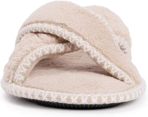 Vista 2 de MUK LUKS Women's Ada Chenille Crossband Slippers