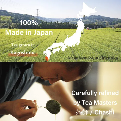 Vista 4 de Polvo de té verde matcha ceremonial orgánico de Kagoshima JAPÓN Té japonés KIMIKURA Matcha KIMIKURA