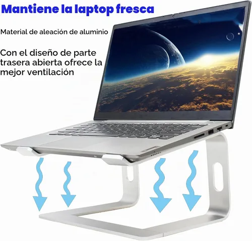 Vista 5 de Soportes desmontables de aluminio para portátiles para todas