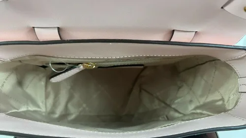 Vista 4 de Michael Kors Manhattan - Bolso de piel con asa superior mediana