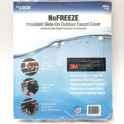 Vista 5 de WaterWorks PF NoFREEZE - Cubierta de protección contra congelación para grifo de pared