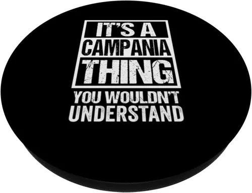 Vista 2 de Una cosa de Campania que no entenderías Napoli Campanian PopSockets intercambiables PopGrip