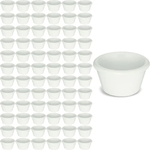 Vista 16 de Carlisle FoodService Products Ramekin Suave Melamina 2 Oz - Negro