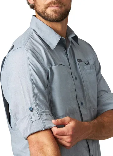Vista 7 de ATG Men's Atg by Wrangler Men's Long Sleeve Hike to Fish Shirt