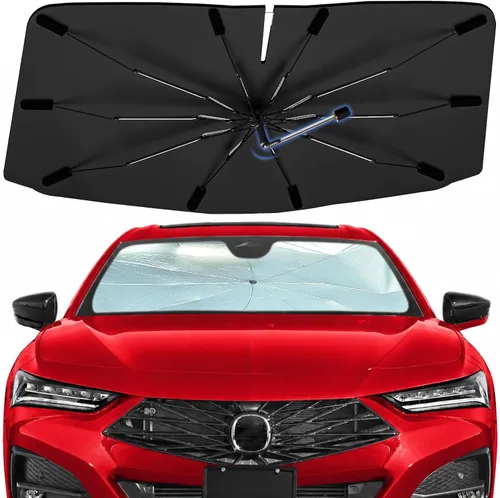 Vista 75 de Sombrilla Parasol para Parabrisas para Mazda 3 2014-2026, Parasol Plegable para Coche para Ventana Delantera, Visera Protectora Solar Altamente
