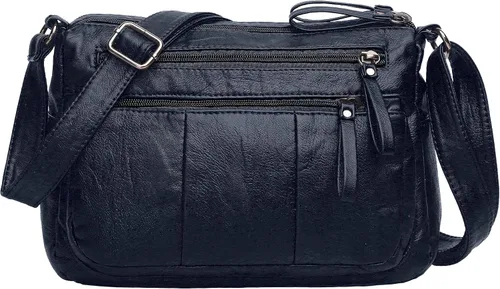Vista 13 de Bolsos VOLGANIK ROCK para mujer de piel sintética suave, bolso de hombro para damas, bolso bandolera y bolsos de mano, liviano, con bolsillos