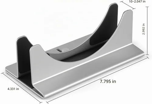 Vista 3 de Soporte ajustable para Mac mini para M3 y versiones anteriores Plata - M3 y anteriores