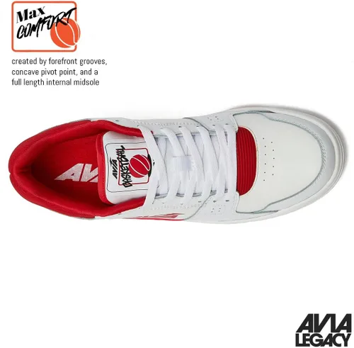 Vista 5 de Avia 816 - Tenis de baloncesto para hombre, tenis retro para interiores o exteriores, calle o cancha, tallas 7 a 16
