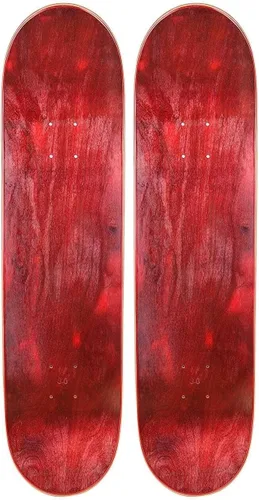 Vista 19 de Cal 7 Tablas de patineta en blanco con agarre, juego de 2 Natural