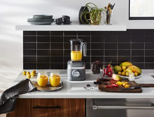 Vista 4 de KitchenAid K150 Batidora de trituración de hielo de 3 velocidades con 2 tarros de licuadora personal - KSB1332DG