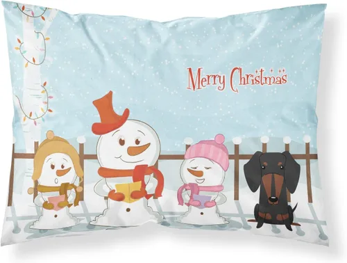 Vista 45 de Caroline's Treasures BB2515PILLOWCASE Between Friends Appenzeller Sennenhund - Funda de almohada de tela estándar, ligera, súper suave, fácil