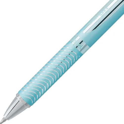 Vista 4 de Lapicero de gel líquido Pentel EnerGel de aleación RT premium, Azul