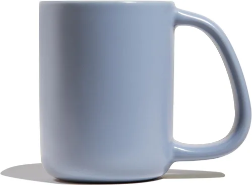 Vista 10 de CURVD® Taza de café de 18 onzas, apta para microondas y lavavajillas, 100% cerámica sin químicos, mango grande para un agarre cómodo, perfecta