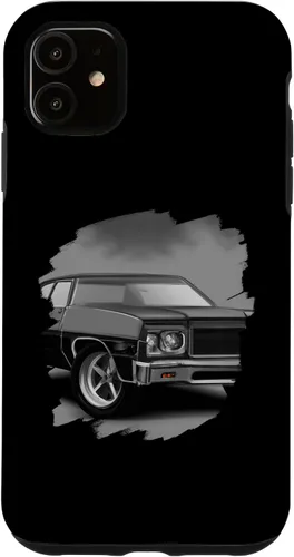 Vista 8 de Viejo Vintage Retro Coche Clásico Coches Automóviles Vehículo Caso para iPhone 17