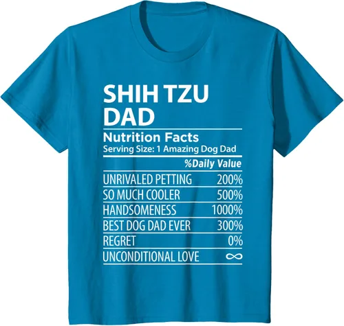 Vista 55 de Shih Tzu Dad - Camiseta divertida para dueño de perro Shih Tzu, Negro